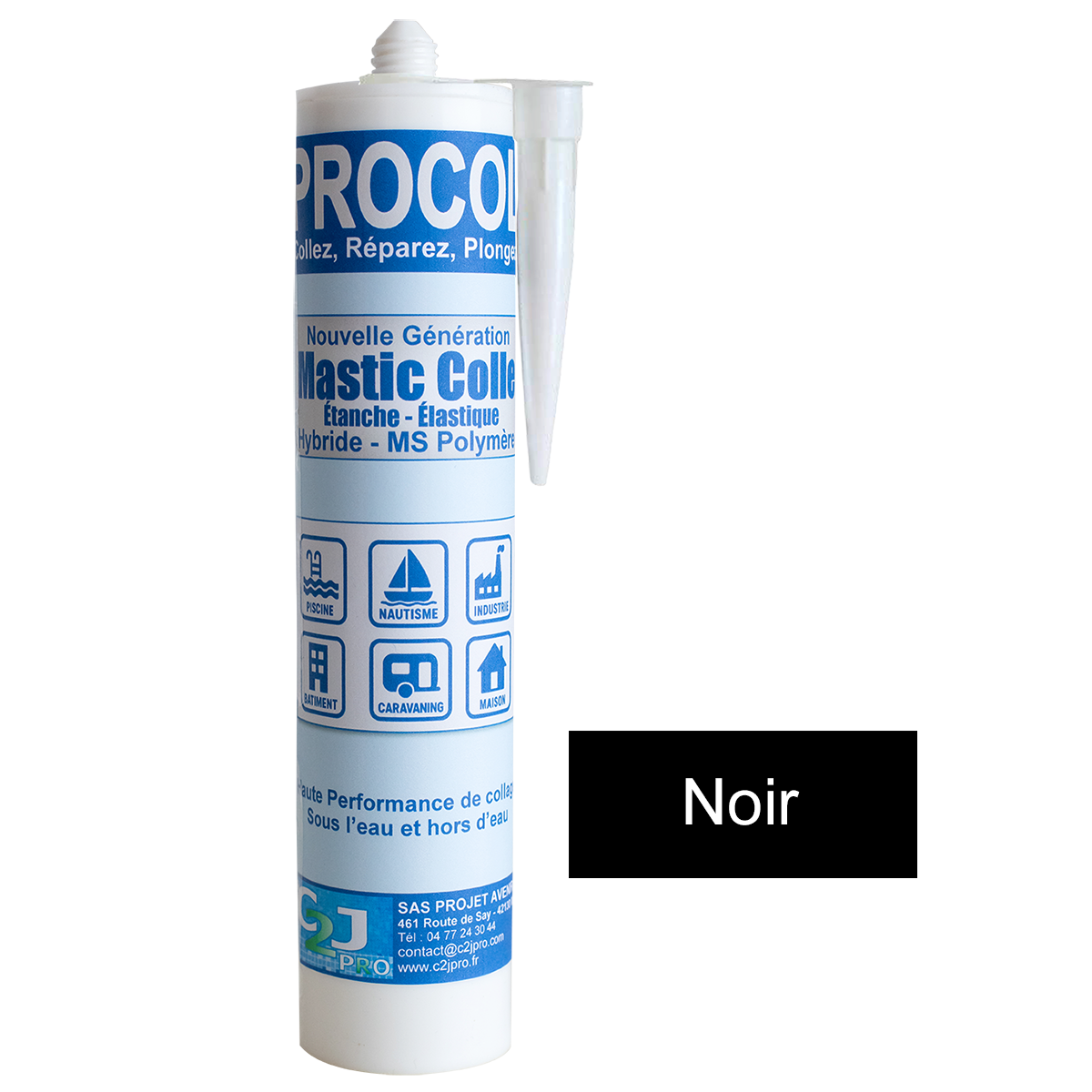 PROCOL Noir cartouche 310ml