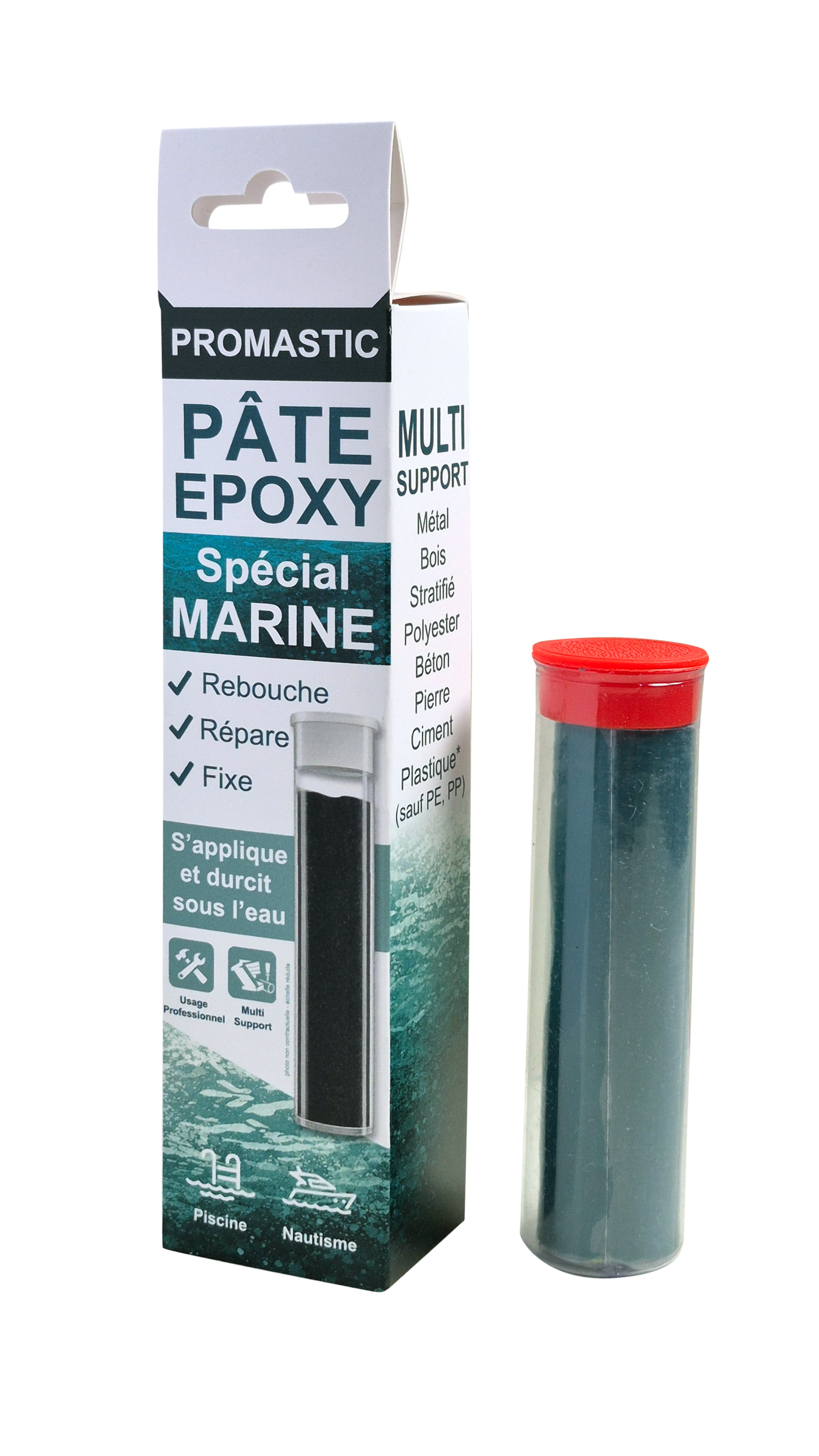 PROMASTIC Mastic Pâte époxy sous blister – Image 4