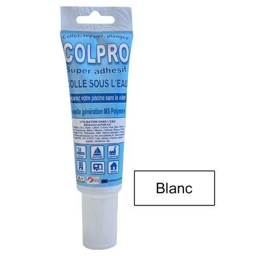 COLPRO Blanc tube 125ml avec embout applicateur
