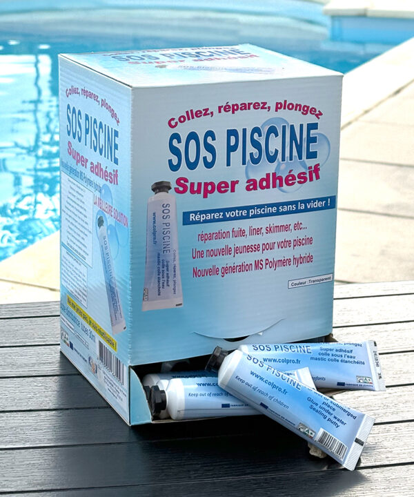 SOS PISCINE Colle piscine Transparent 30ml