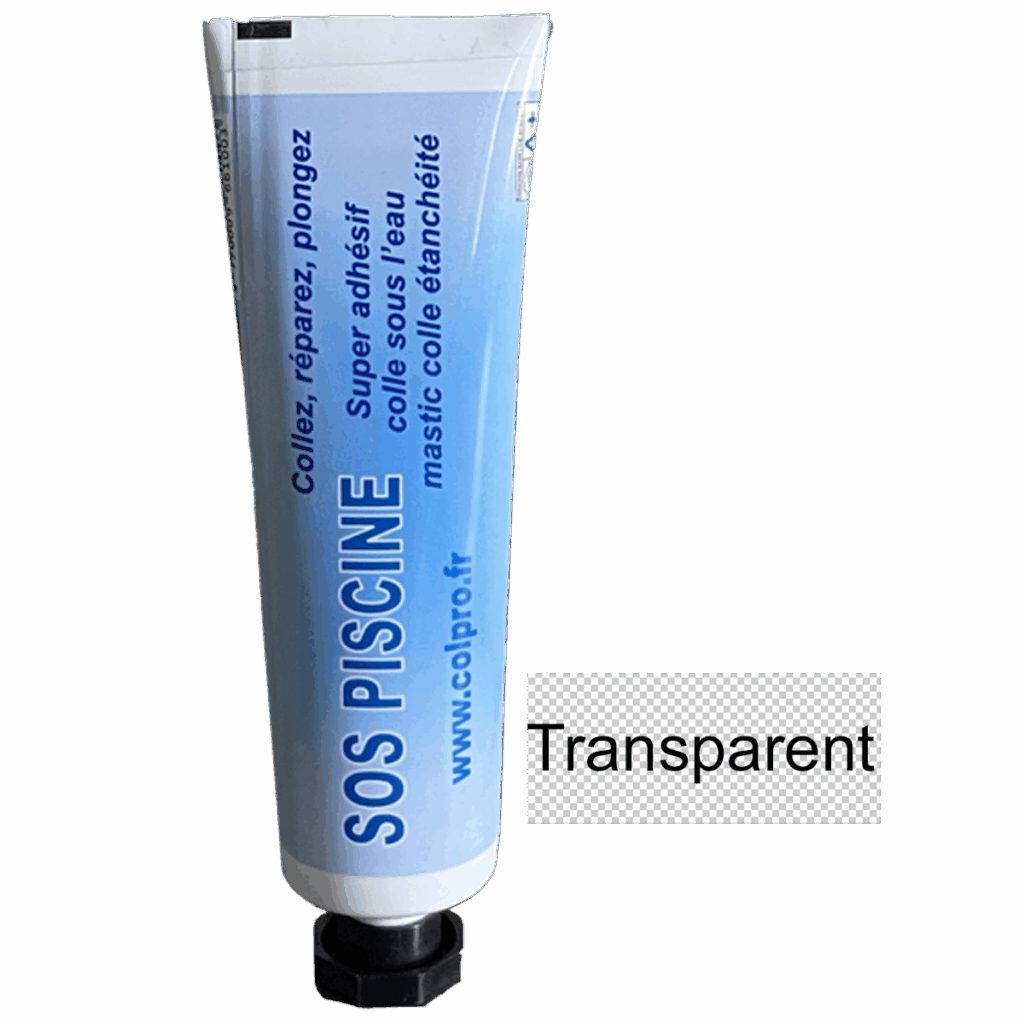 SOS PISCINE Colle piscine Transparent 30ml